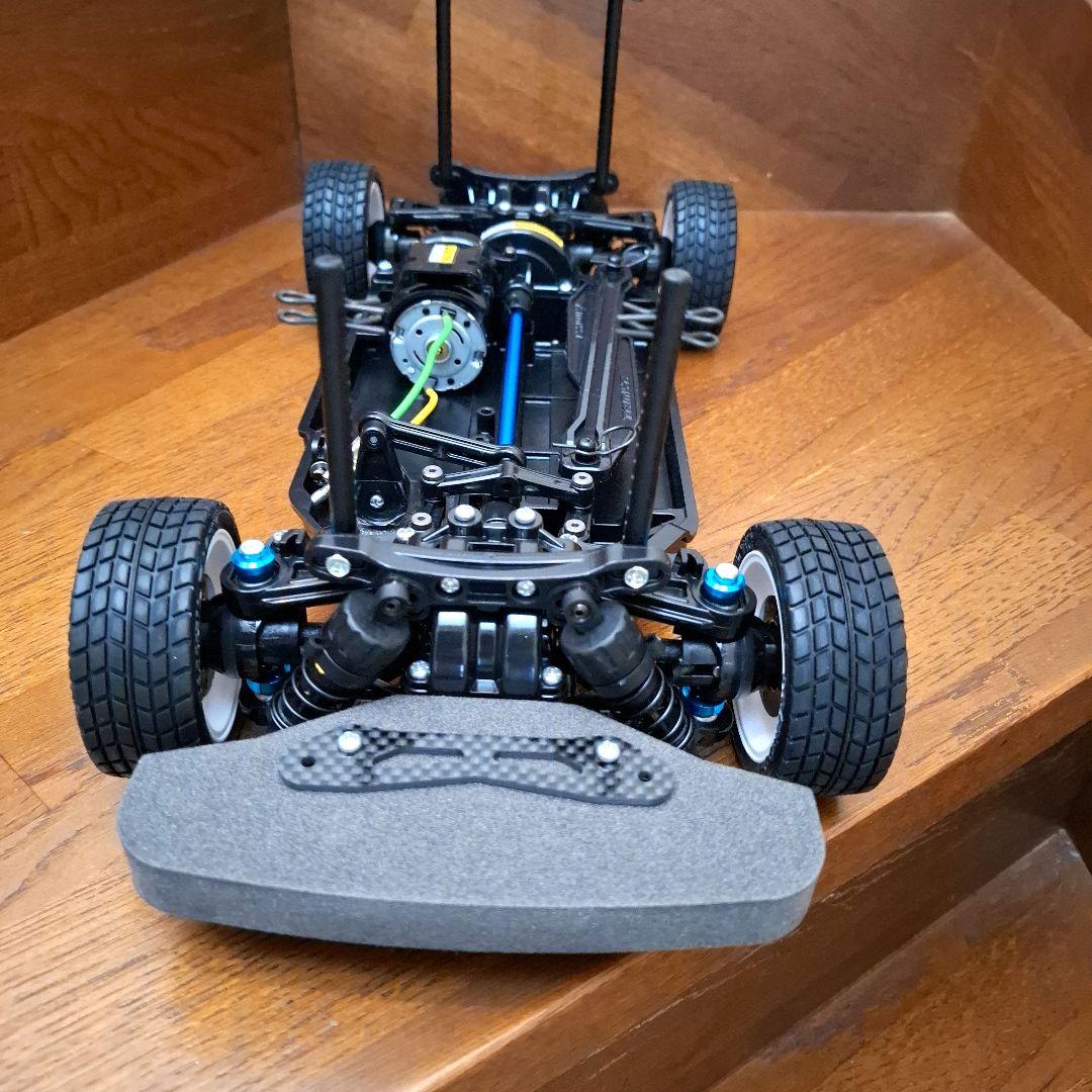 タミヤ T T 0 2 シャーシ　 組み立て完成品