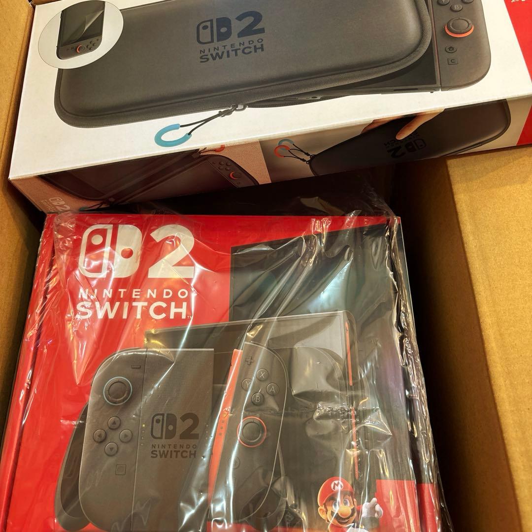 Switch2 マリオカート　新品未開封＋純正キャリーケース