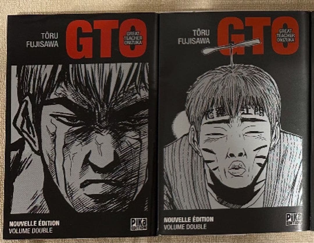 GTO1〜5巻（ダブル版・フランス語） Manga Français