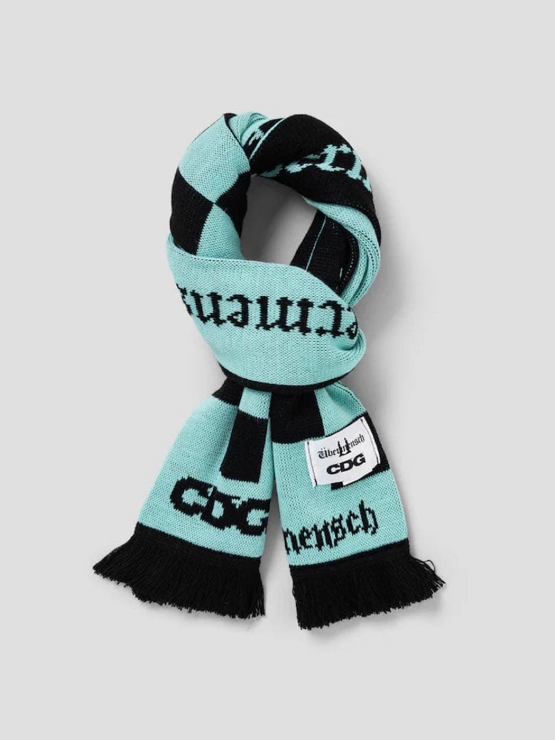 小物 CDG x G-DRAGON Checkered Stole Mint