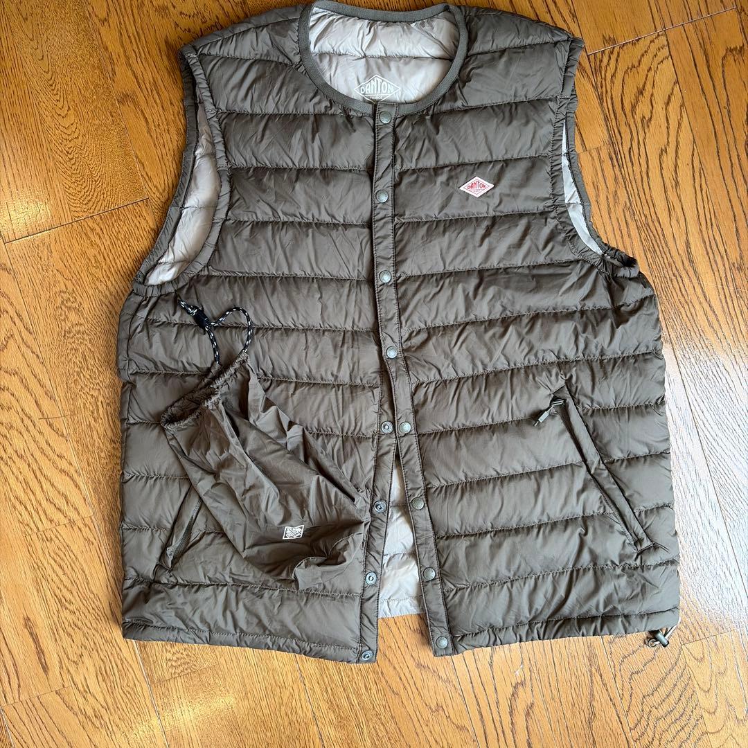 ダントン　ダウンベスト　サイズM