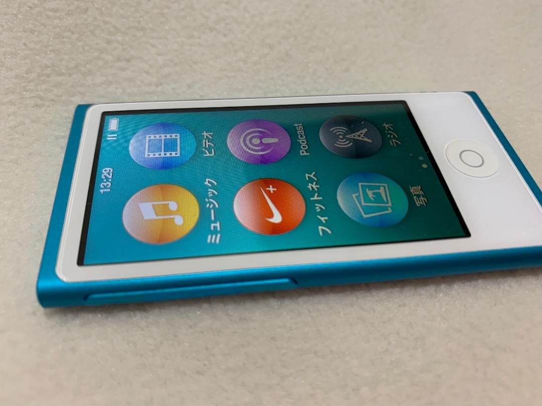 【美品】Apple iPod nano 第7世代 16GB ブルー