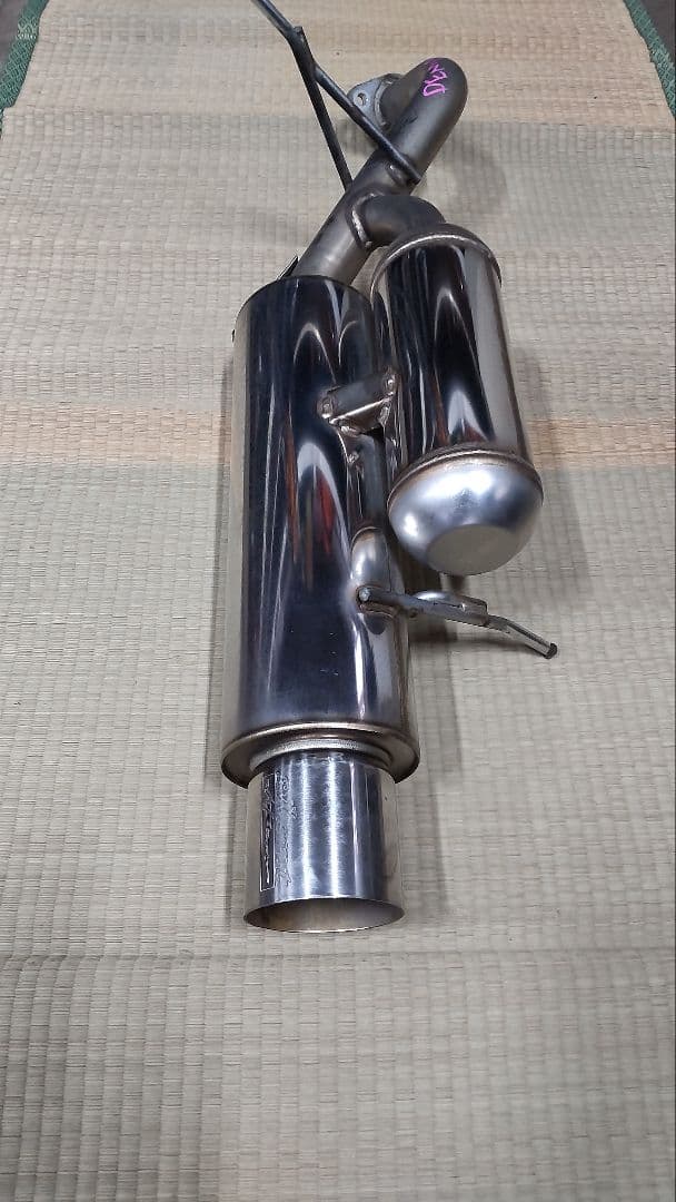 デミオ　DY3W系silent ステンレス シングル出しマフラー