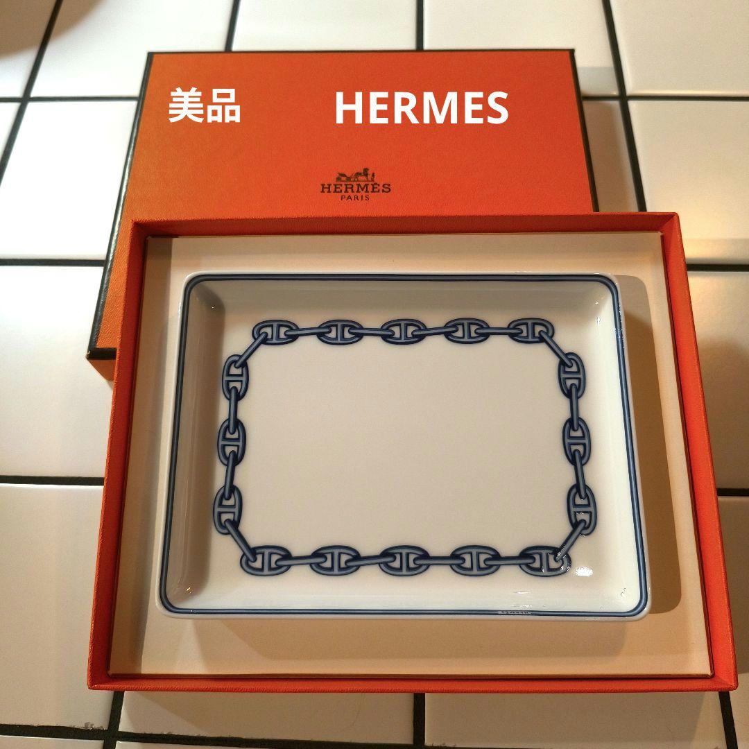 Mi様　　美品HERMES チェーンモチーフ シェーヌダングル