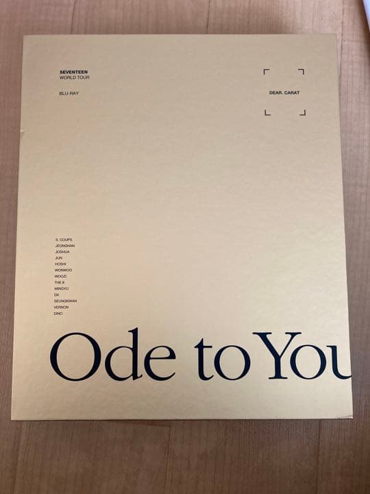 seventeen セブチ　blu-ray ソウルコン  odetoyouトレカ