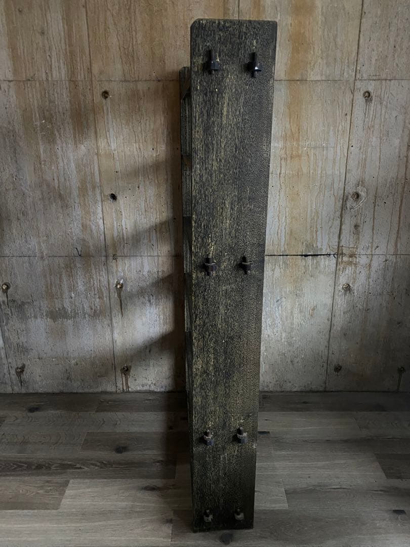 楔の本棚　くさび　書棚　無垢材　オープンシェルフ　オープンラック　ヴィンテージ