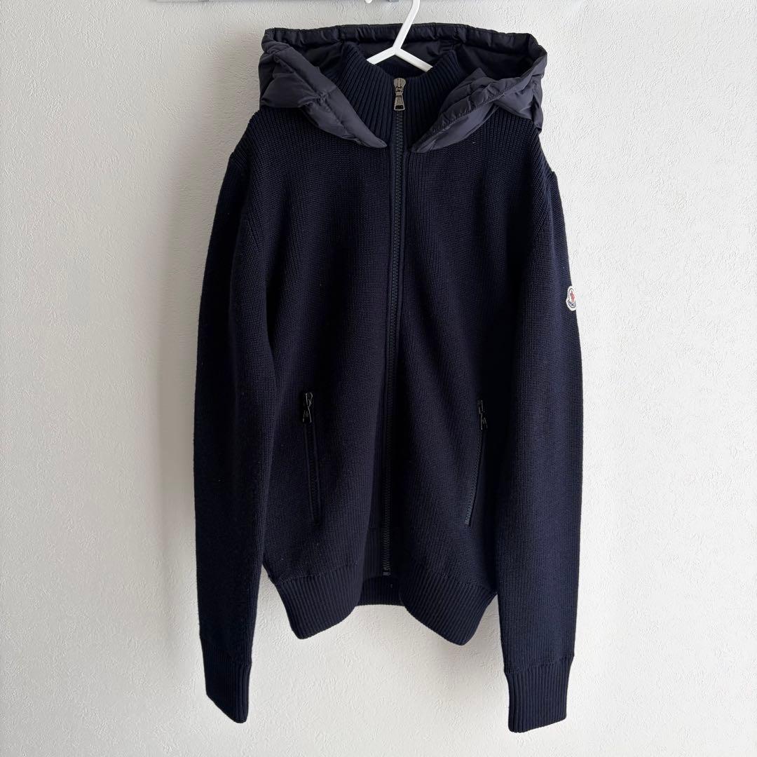 【美品】モンクレール　ハイブリッドダウン　12A シリアル認識済み