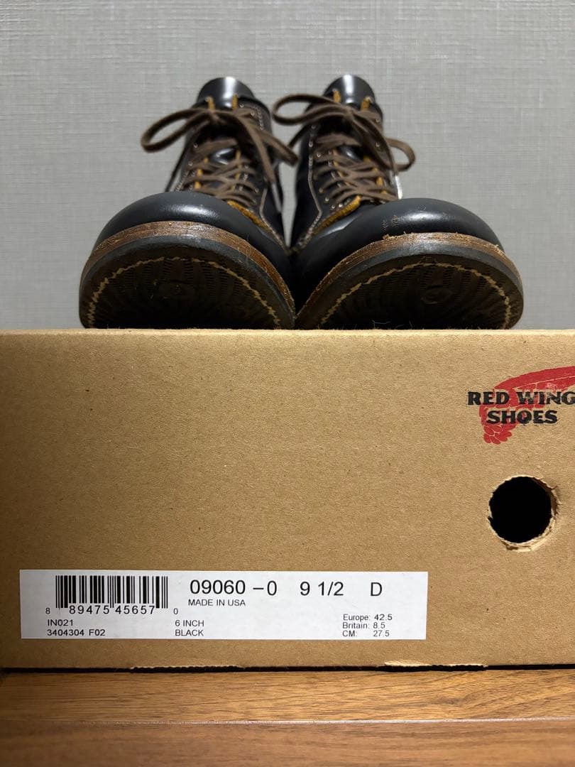 靴 REDWING BECKMAN FLATBOX 9060 9.5D
