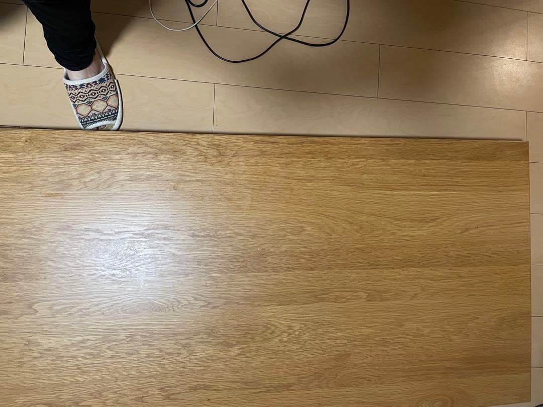 無印　折りたたみ　長テーブル