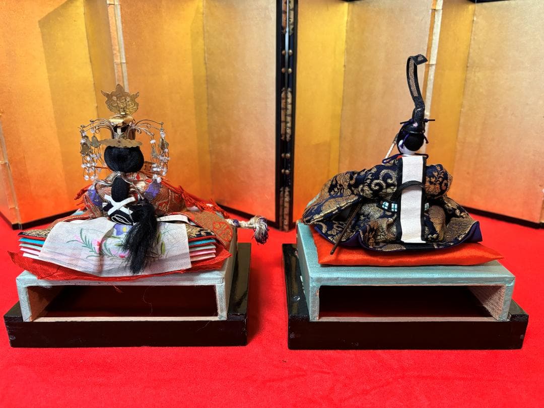 大正〜昭和初期 内裏雛 日本橋十軒店久月本店 お雛様 ひな祭り 雛人形 お雛祭