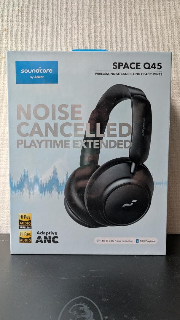 【未開封】Anker Soundcore Space Q45 ブラック