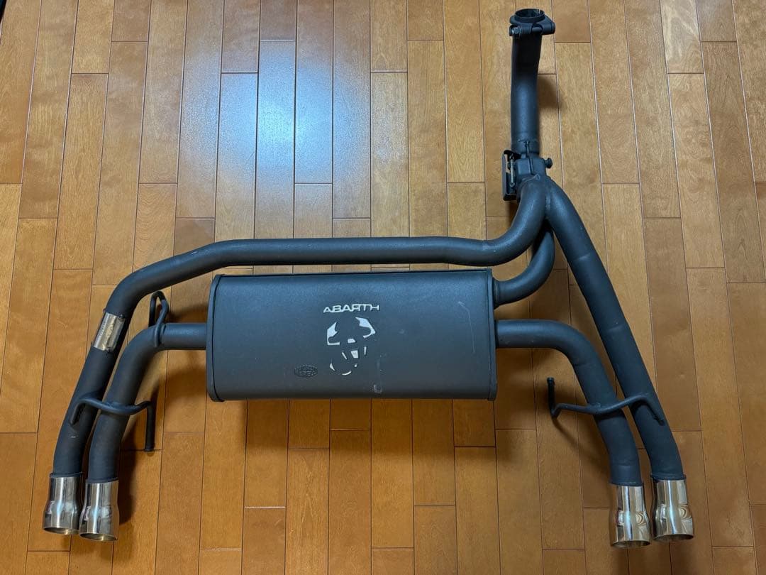 ABARTH595 アバルト用 マフラー　レコードモンツァ　完全未使用品