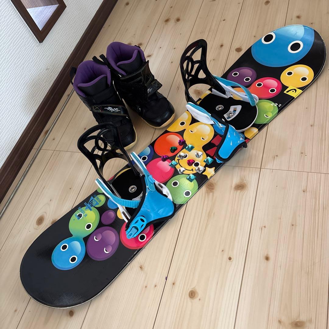 head スノーボード バインディング付き+spoonブーツ　18cmセット