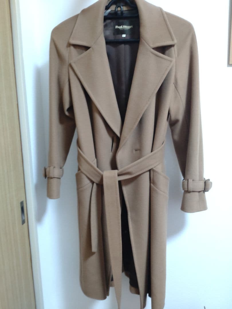 Paul Stuart カシミア混チェスターコート