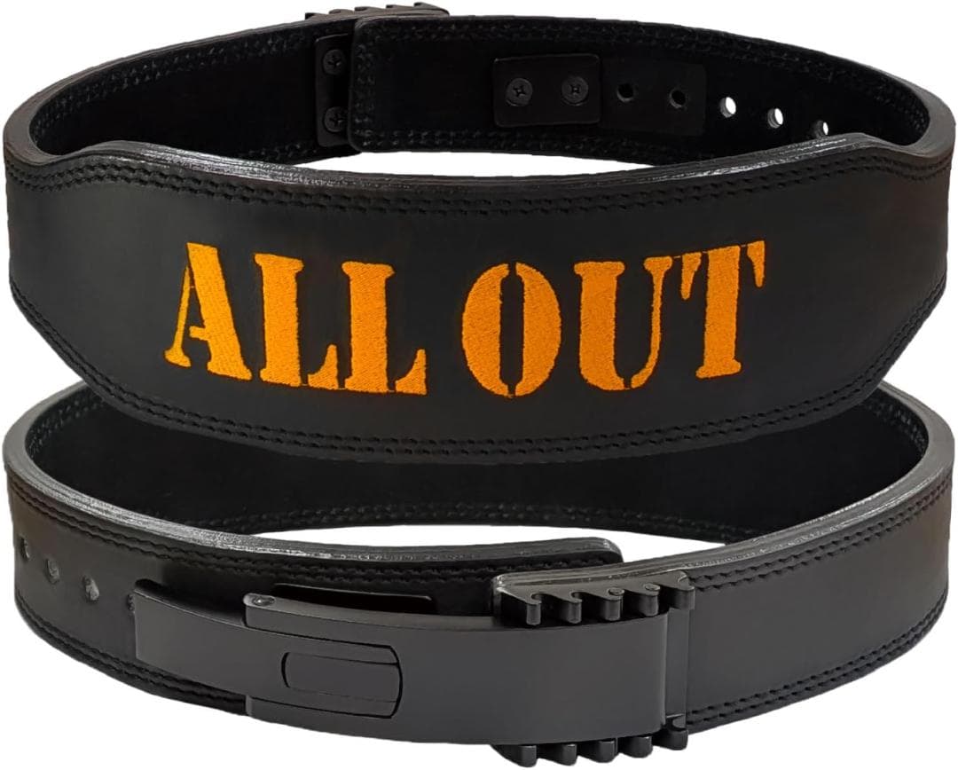 Lサイズ ALLOUT IFBB PRO監修 レバーアクションベルト