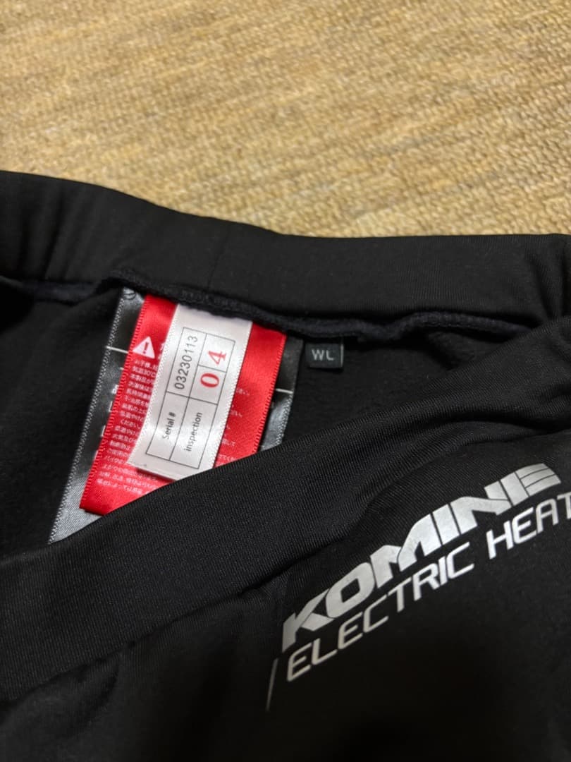 コミネ　電熱インナータイツ　レディースL