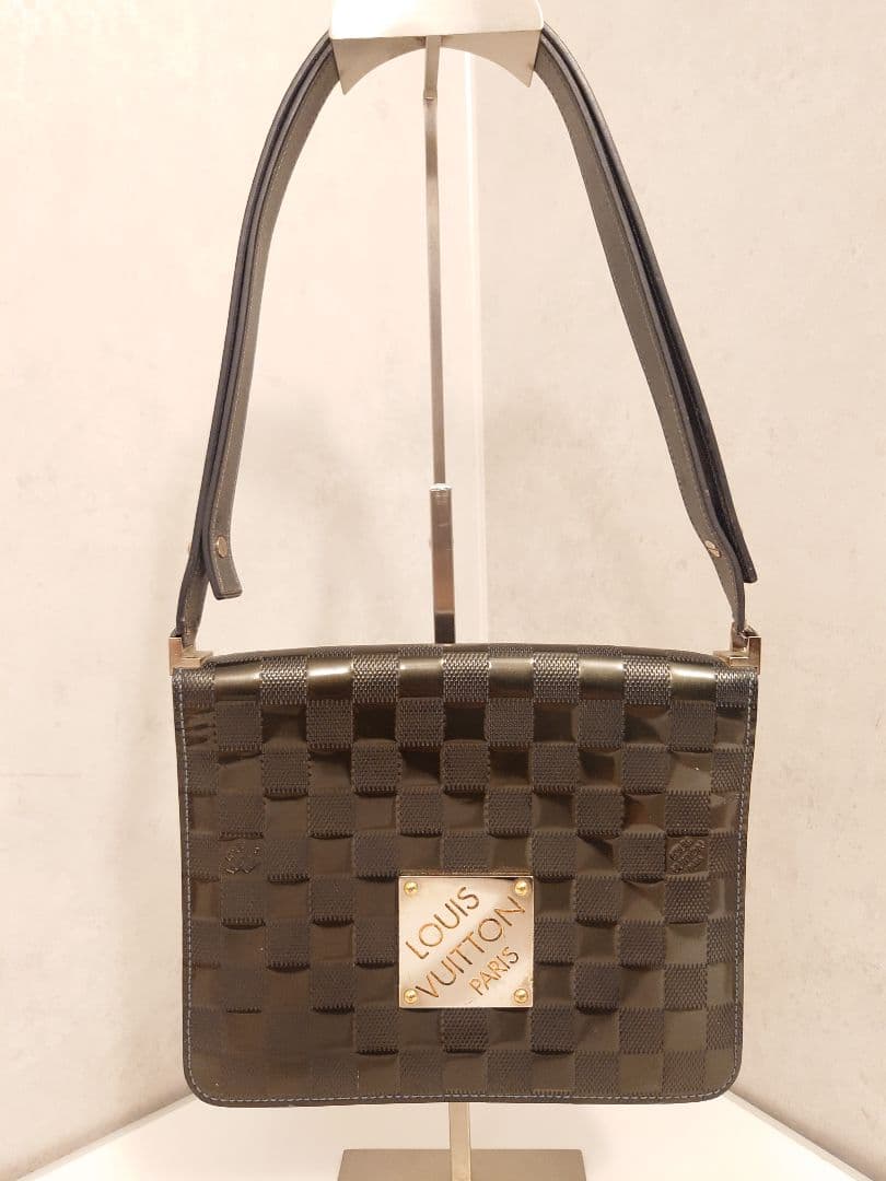 ルイヴィトン ダミエ ヴェルニ キャバレー ハンドバッグ ショルダーバッグ