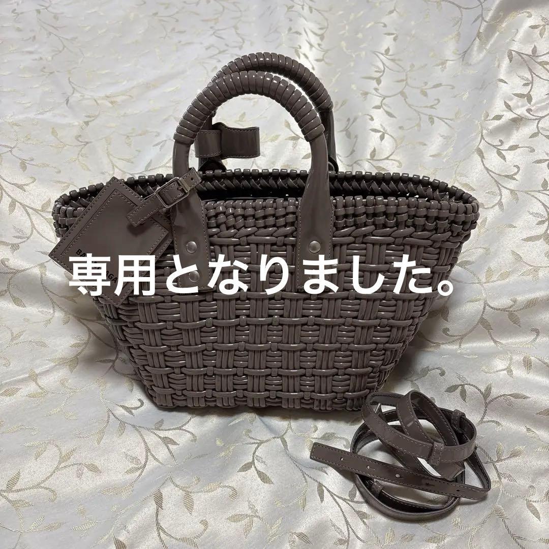 ⭐︎極美品⭐︎バレンシアガ エナメル ビストロバスケットバッグXS