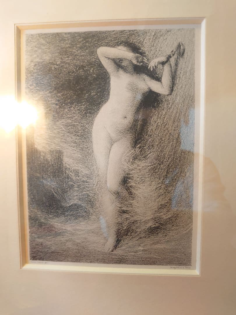 「売約済」アンリ.ファンタン.ラトゥール「ニンフ」 ヘリオグラフィー