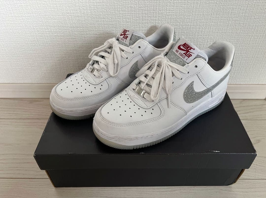 エアフォース1 ラメ　キラキラ　24.0