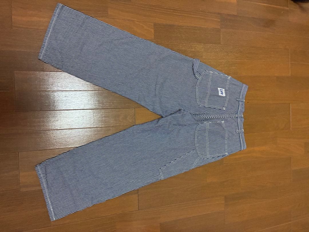 Lee ストライプ ワイドパンツ