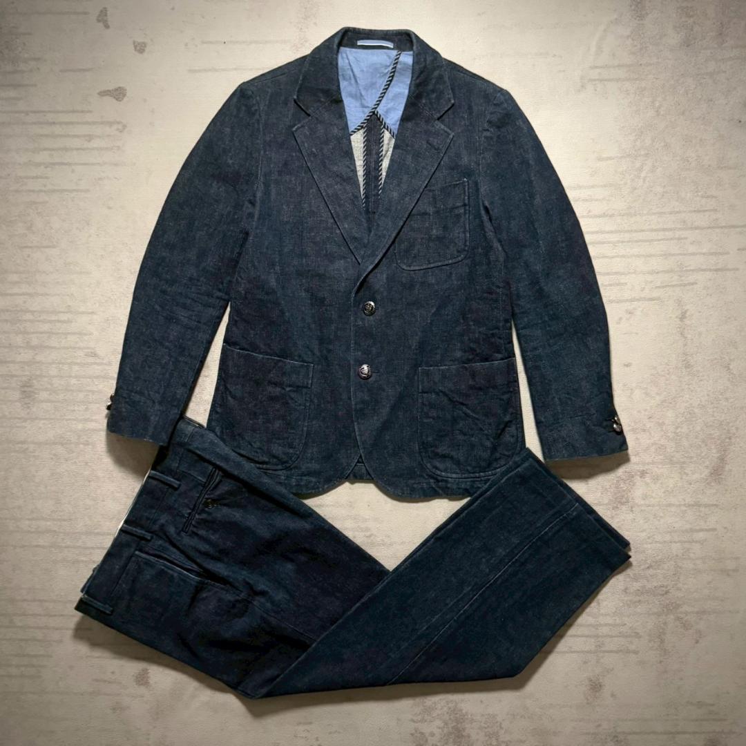 超美品 TENDERLOIN スタイリストジャパン デニム テーラード L