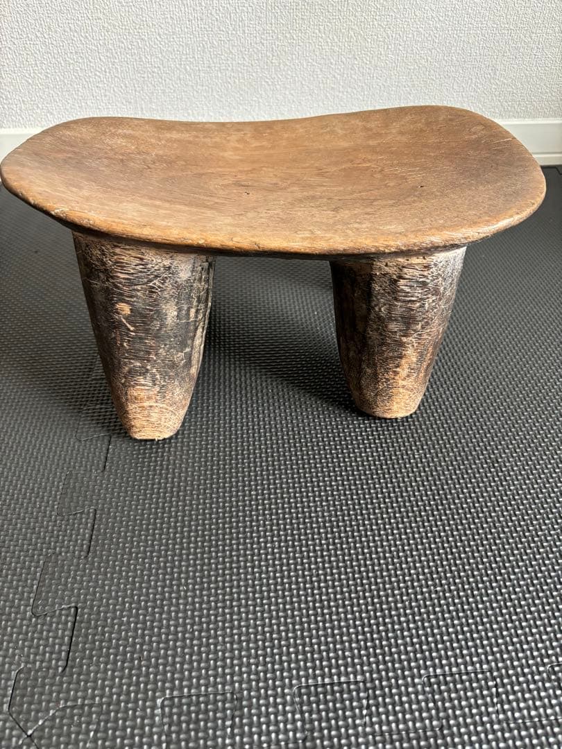 you 木製 曲線形状の座4本脚