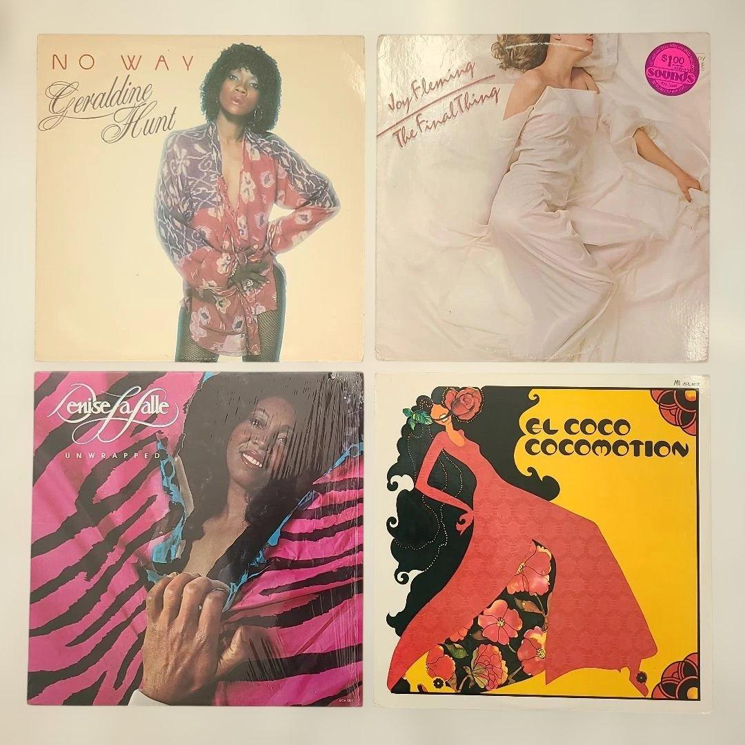 ★全てＵＳオリジナル盤★ダンスクラシック、ブギー、ガラージ名盤４枚セット