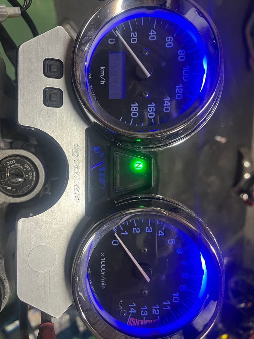 xjr400 4HM メーター