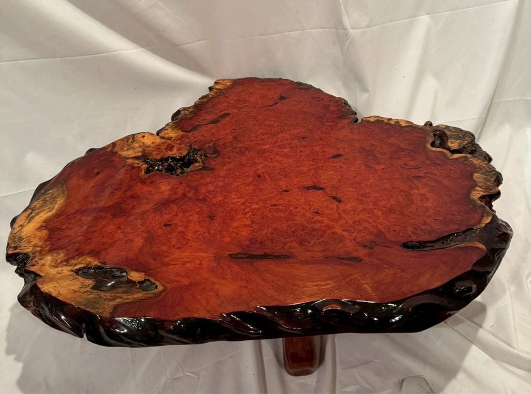 花梨　かりん　座卓　アンティーク　一枚板