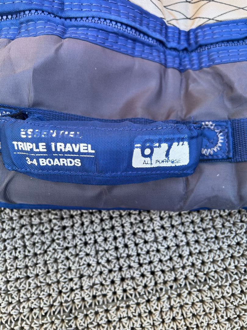 FCS 【3本用】トリプルサーフボードケース 6'7\"