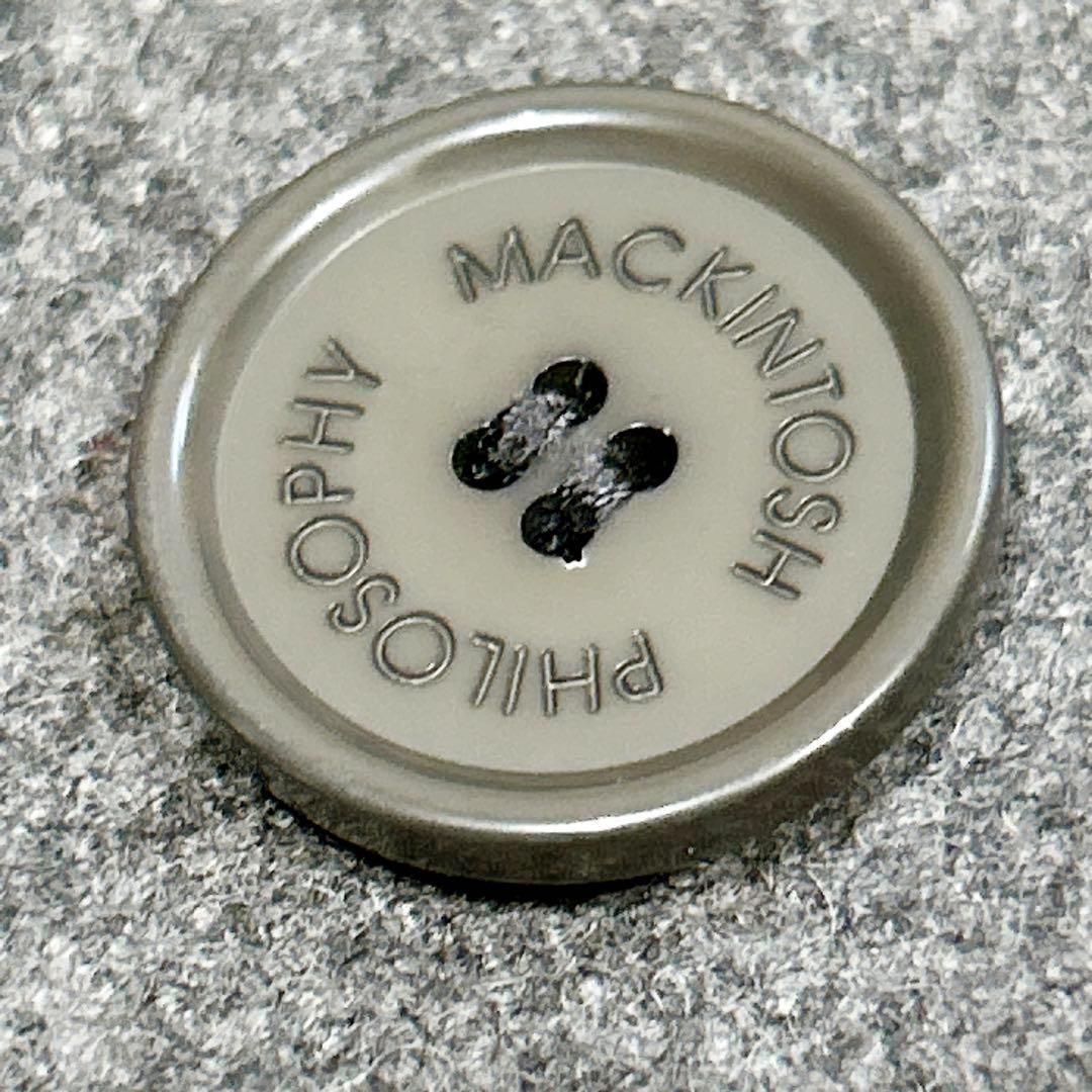 新品同様✨　マッキントッシュ　ピーコート　ウール　グレー 36 メンズ