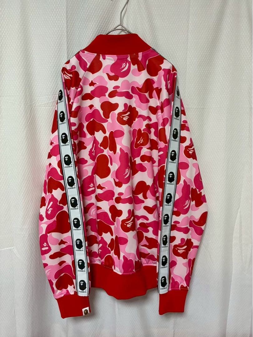 A BATHING APE カモフラージュ ジャケット ジャージ ピンク