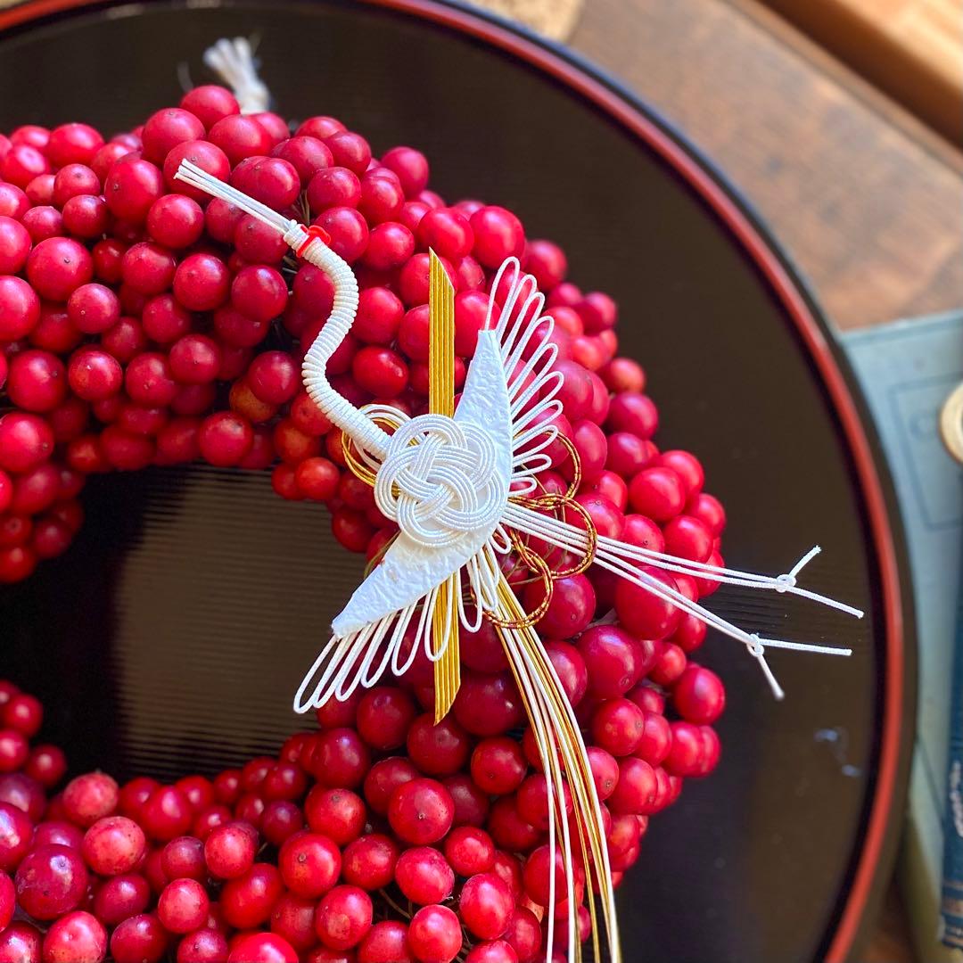 ⚠️専用品⚠️特別な日の特別な サンキライ リース　クリスマス → お正月