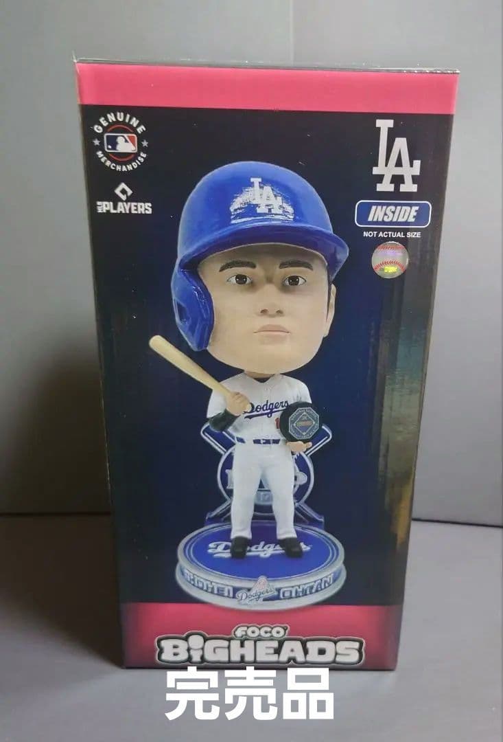 【シリアル77番】大谷翔平 ボブルヘッド人形 MVP記念 ドジャース