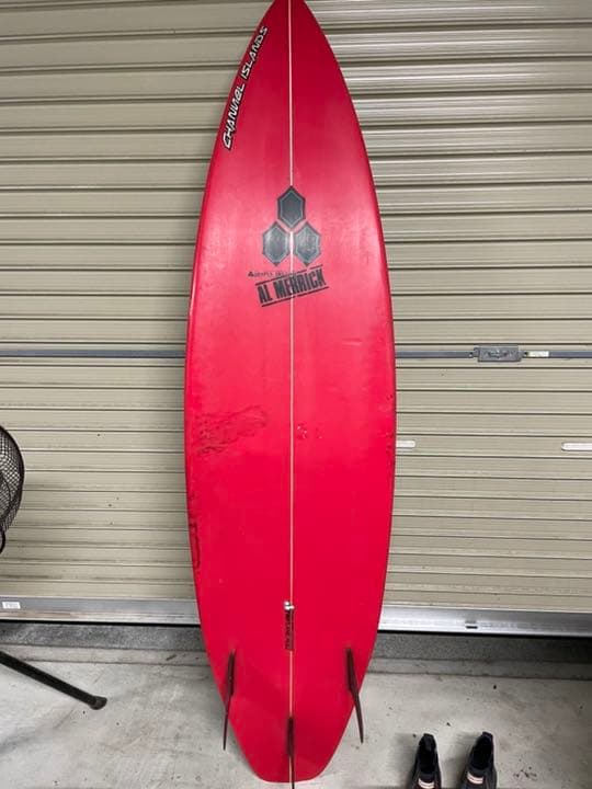 アルメリック　赤　浮力　178 75キロ　サーフボード　中古