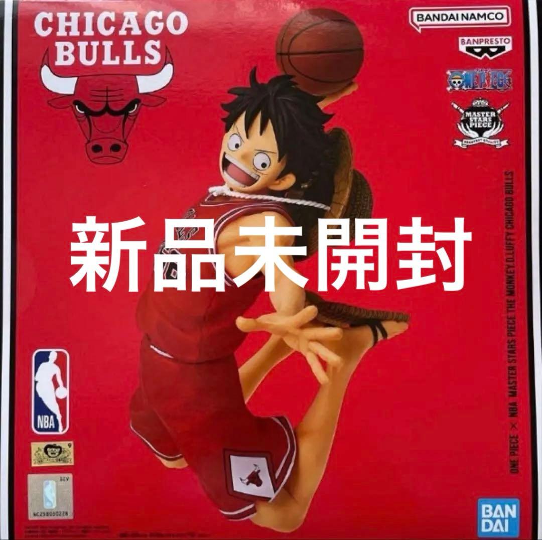 正規品 ONE PIECE × NBA ルフィ フィギュア赤 ワンピース