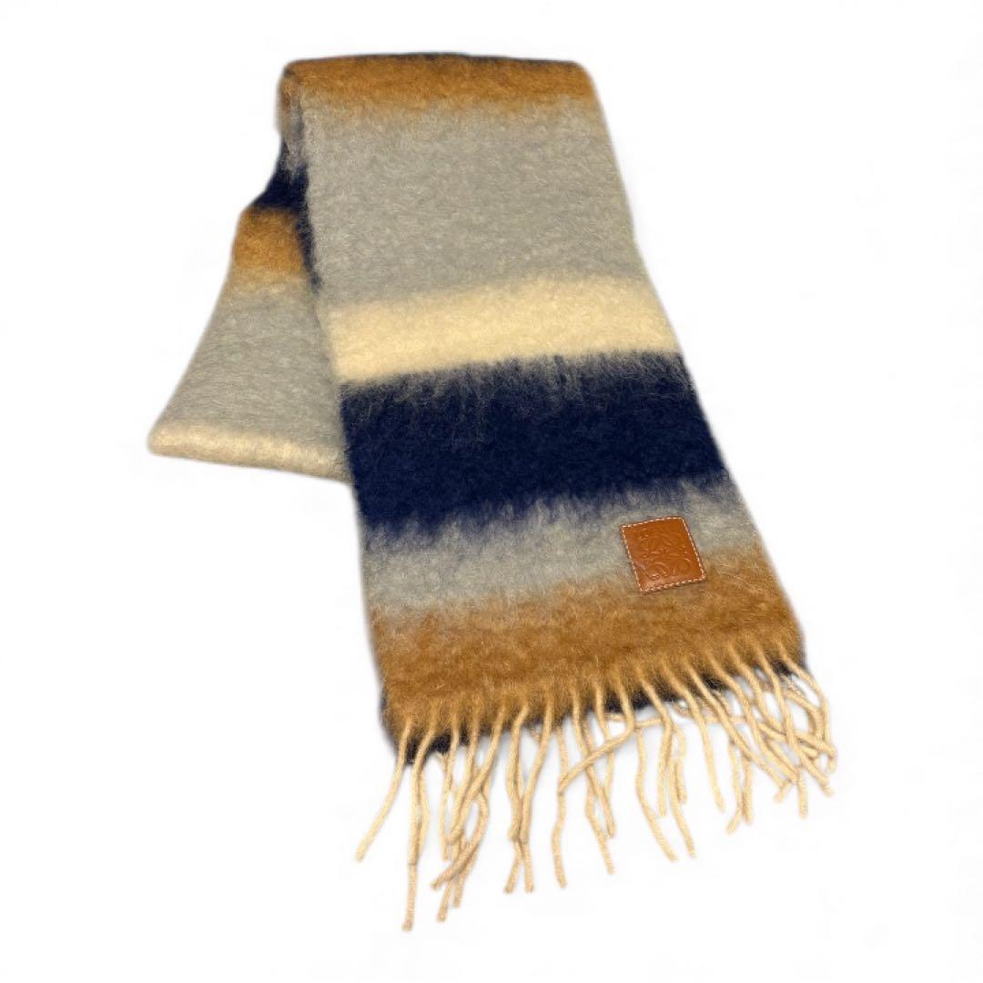 LOEWE グラデーションマフラー