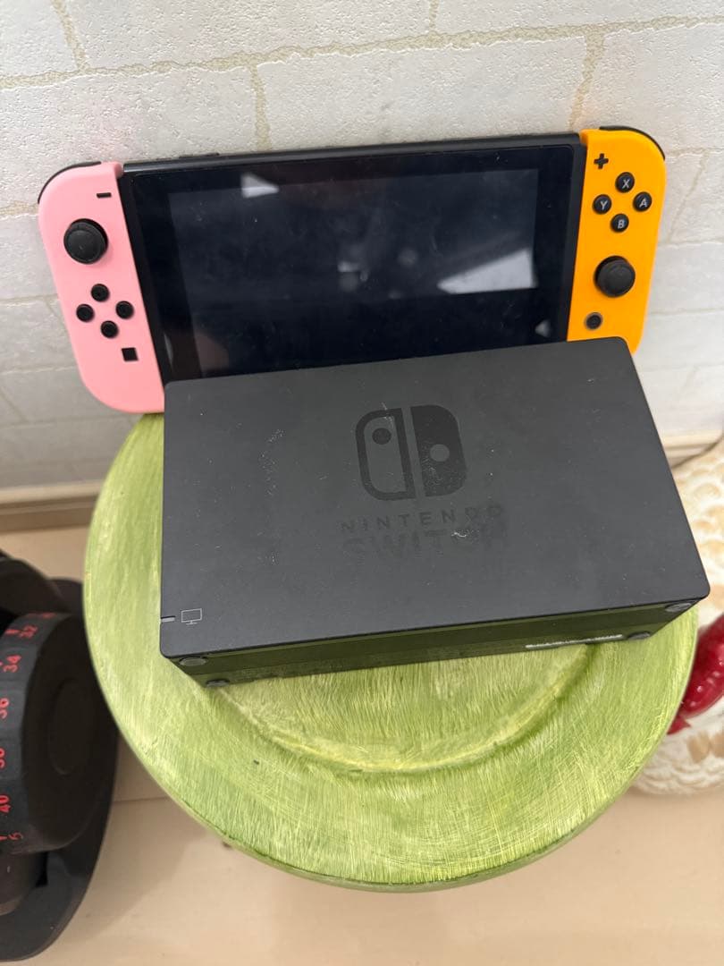 Nintendo Switch 本体 ピンク/オレンジ Joy-Con