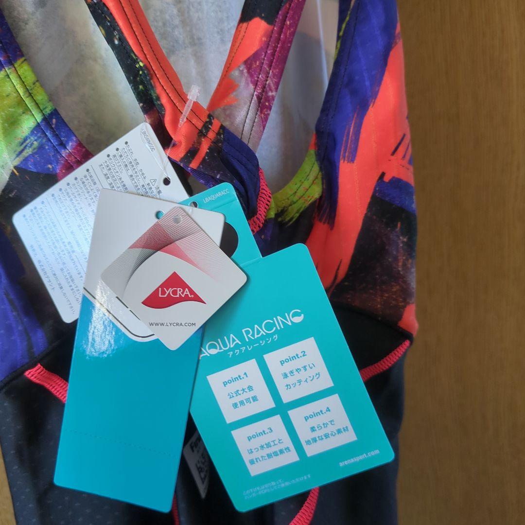 ✨♦新品未使用アリーナ競泳用水着　　AQUA RACING L　タグ付き