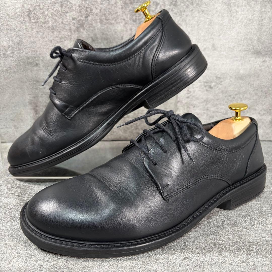 美品　NAOTO ナオト　プレーントゥ　ビジネスシューズ　レザー　ブラック