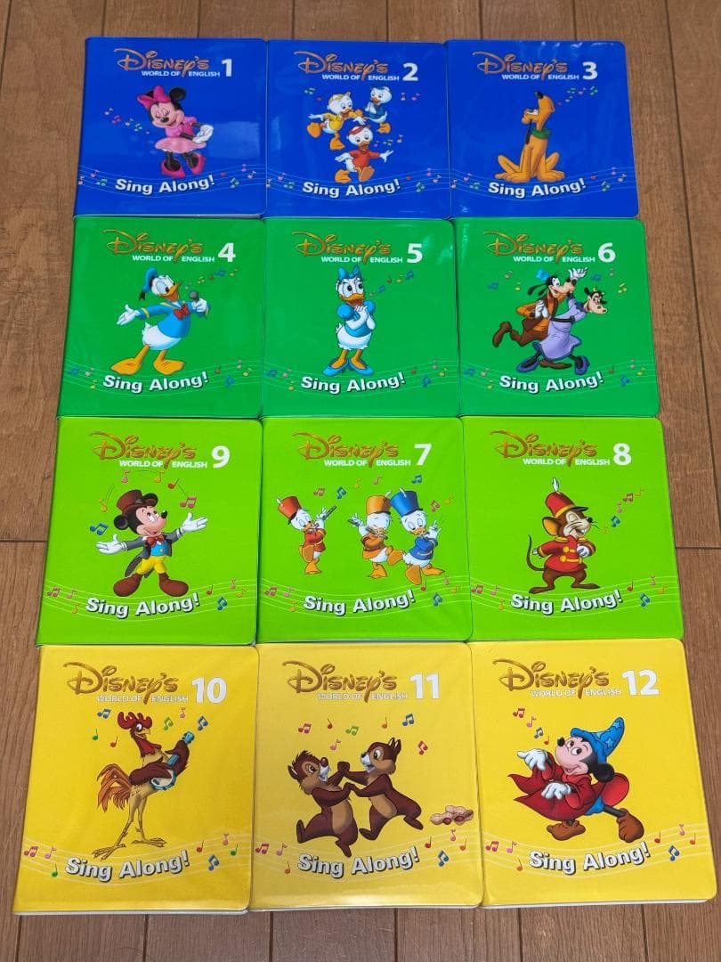 大幅値下！ ディズニー SingAlong DVD 絵本 ガイド 箱 おまけ付