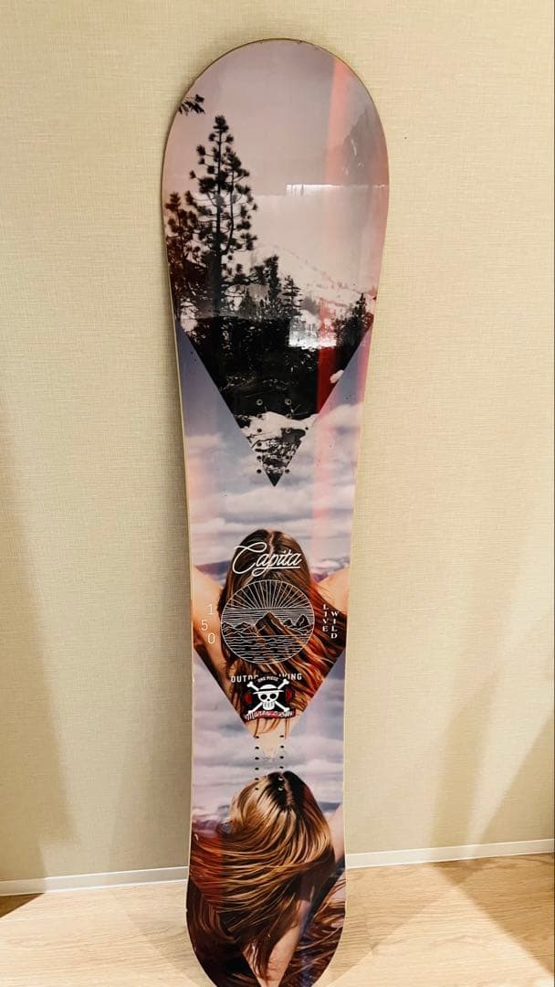 CAPITA　WildLIVe スノーボード150とビンディング、ケース