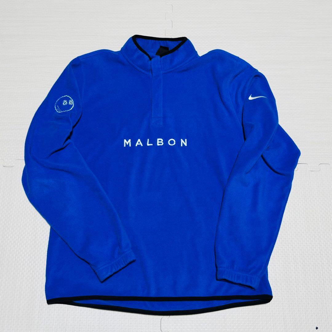 マルボンゴルフ　ナイキ　コラボ　別注　フリース　ブルー　Mサイズ　レア