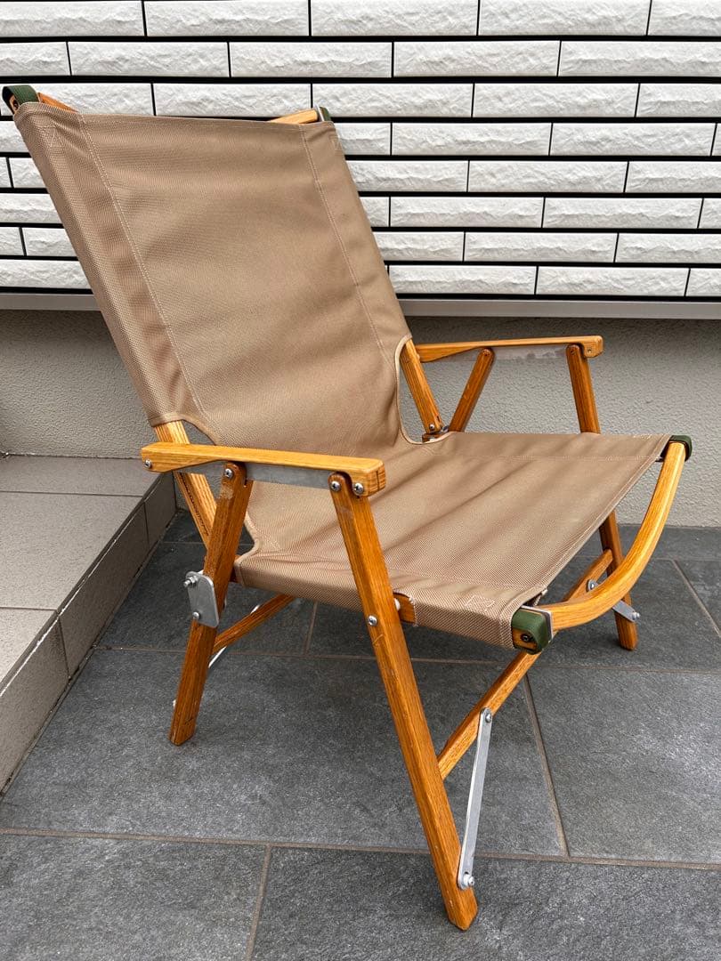 カーミットチェア　オーク　ハイバック　マイスターシートベージュ　カスタム