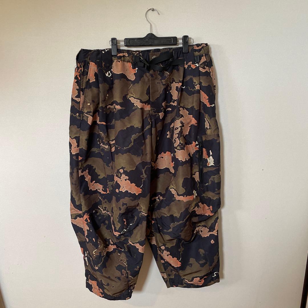 TIGHTBOOTH 迷彩カーゴパンツ リップストップ バルーン XL