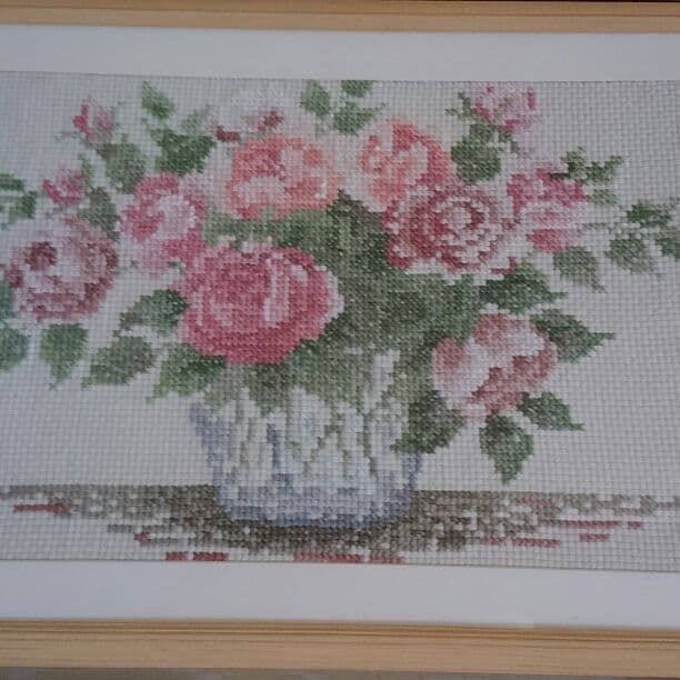 絵画(糸を使って描いた絵)