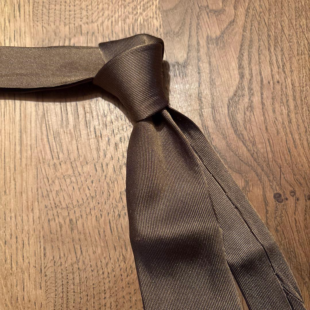 タイユアタイ セッテピエゲ ソリッドネクタイ