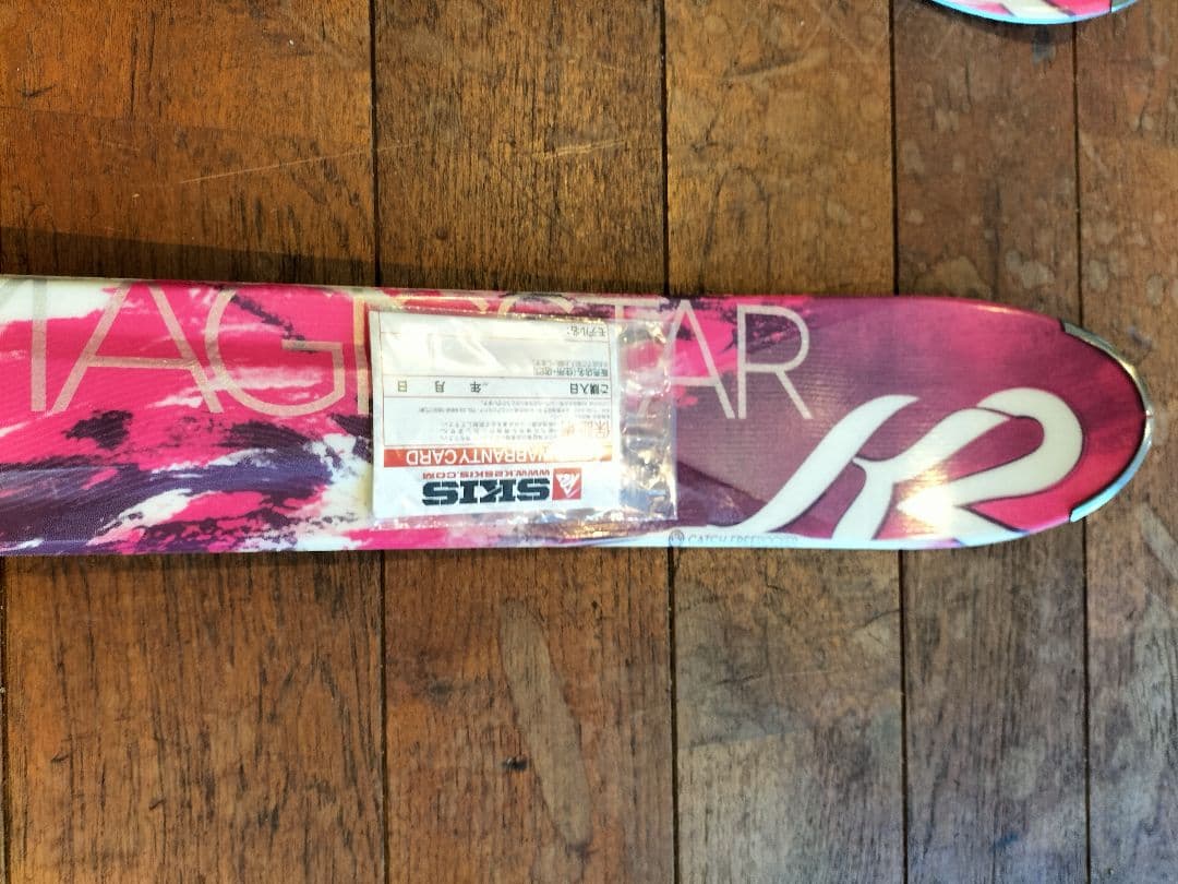 未使用品 K2 MAGIC STAR 146cm スキー板
