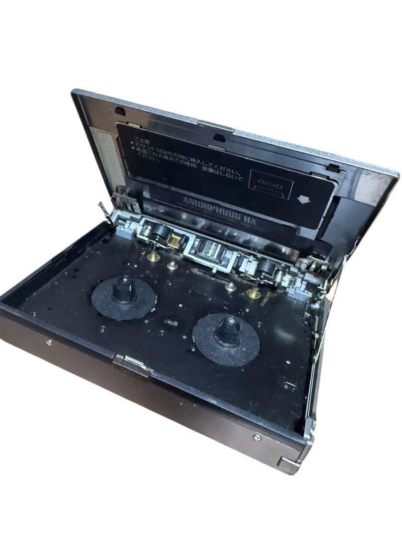 AIWA HS-PX50 シルバー ポータブルカセットプレーヤー　 現状品